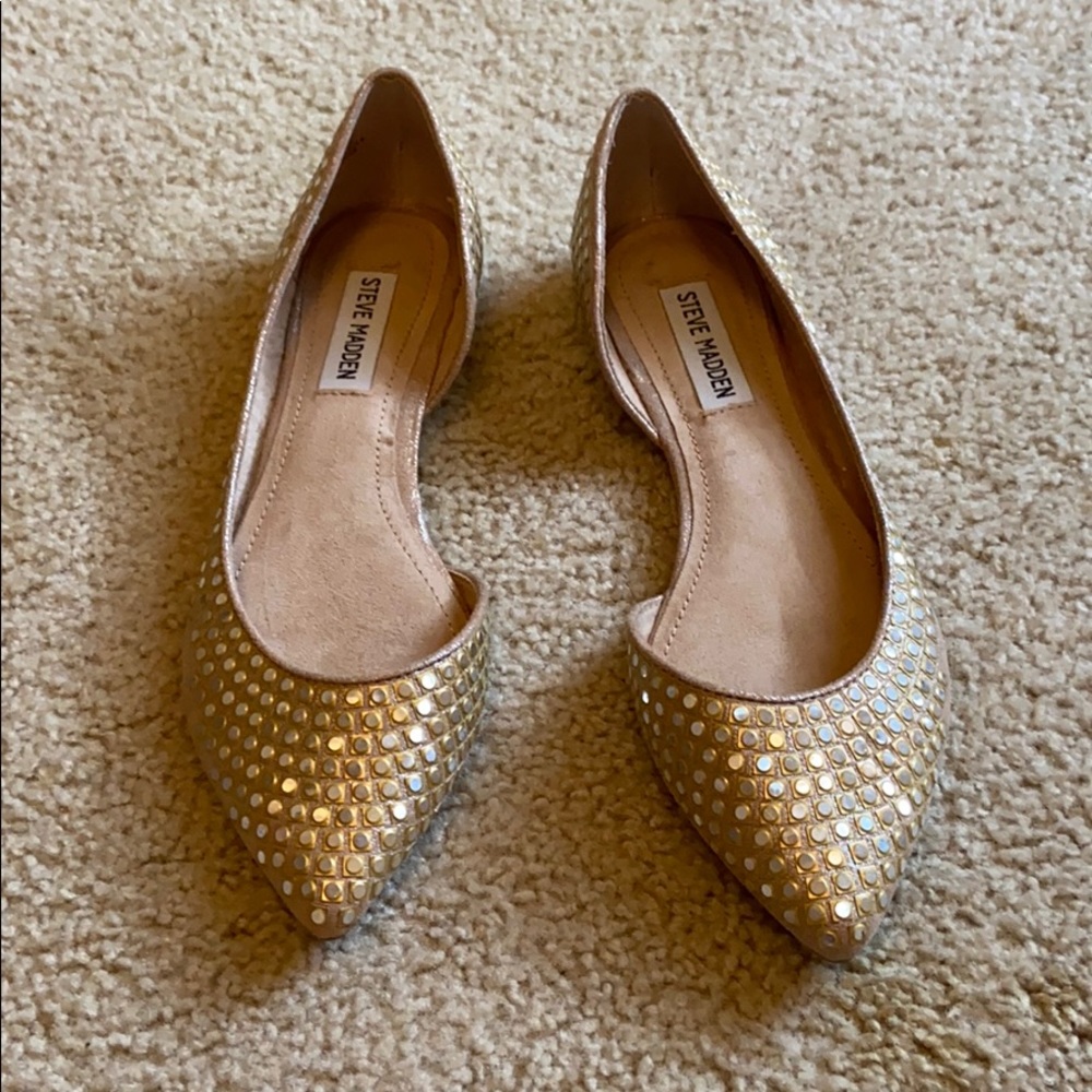 steve madden pointy flats